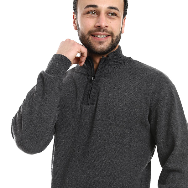 zipper_collar_long_sleeves_sweater_-_heather_charcoal