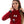 Load image into Gallery viewer, Wine_Red_&amp;_Black_Stitched_Hooded_Pajama_Set

