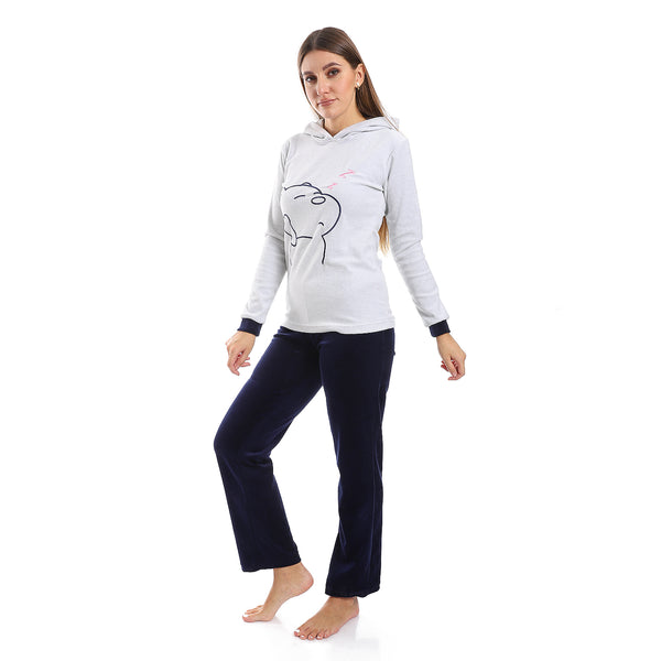 cloud_grey_-_navy_blue_stitched_hooded_pajama_set