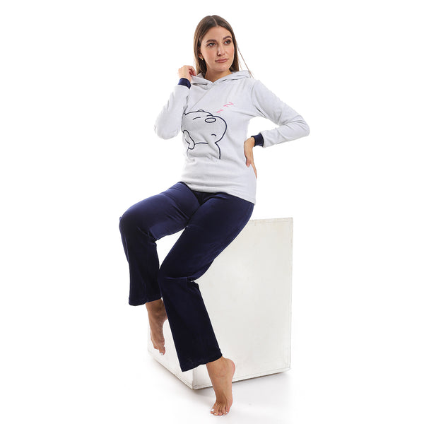 cloud_grey_-_navy_blue_stitched_hooded_pajama_set