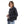 Load image into Gallery viewer, Plain Fleeced Navy Blue Buttons Light Jacket
