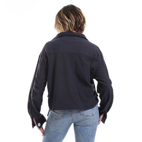 plain_fleeced_navy_blue_buttons_light_jacket