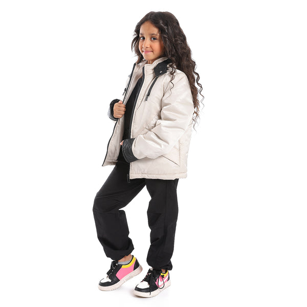 ivory_waterproof_zipper_bomber_jacket