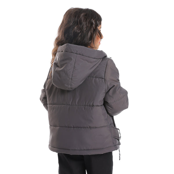 pebble_grey_waterproof_zipper_bomber_jacket