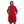 cherry_red_plain_zipper_waterproof_puffer_jacket