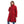 cherry_red_plain_zipper_waterproof_puffer_jacket