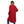 cherry_red_plain_zipper_waterproof_puffer_jacket