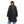 Load image into Gallery viewer, Black Plain Zipper Waterproof Puffer Jacket
