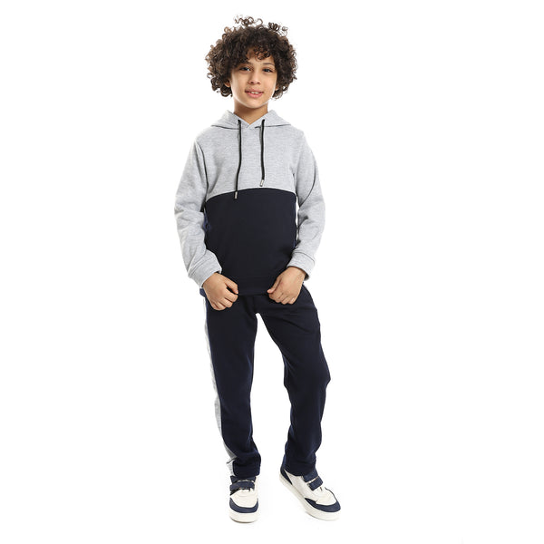 long_sleeves_hooded_boys_pajama_set_-_navy_blue_-_heather_grey