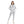 Load image into Gallery viewer, Long Sleeves Hooded Cotton Tracksuit - Heather Grey
