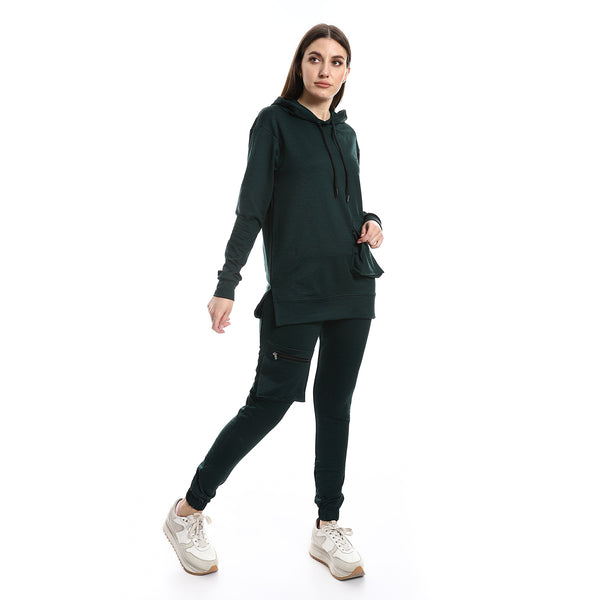 Evergreen Everyday Tracksuit With Thigh & Waist Pockets
