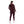 Load image into Gallery viewer, Zipper Double Pockets Long Sleeves Wine Red Tracksuit
