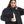 Chest Pockets Medium Grey Fur Lined Gabardine Jacket