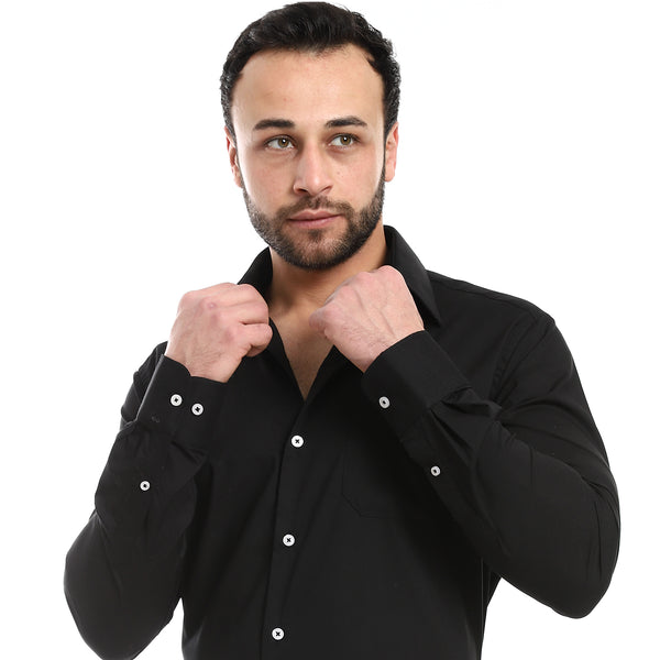 classic_regular_fit_plain_black_shirt