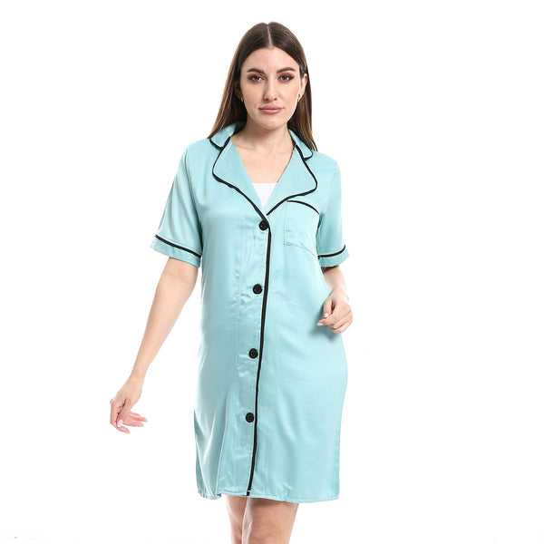 Home Wear Sleepshirt Cash Mayo Nightgown - Mint