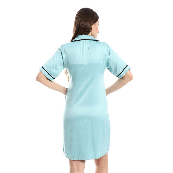 Home Wear Sleepshirt Cash Mayo Nightgown - Mint