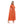 تحميل الصورة في عارض المعرض ، Turn Down Collar Plain Buttoned Chest Dress - Orange

