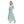 Load image into Gallery viewer, Long Sleeves Mint Green Dress With Detachable Belt
