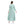 Long Sleeves Mint Green Dress With Detachable Belt