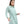 Long Sleeves Mint Green Dress With Detachable Belt