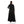 تحميل الصورة في عارض المعرض ، Ankle Length Plain Black Dress With Long Sleeves
