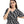 Load image into Gallery viewer, Short Sleeves Floral Dress With Chest Buttons - Black &amp; White
