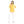 Vertical Striped Mustard & White Buttoned Down Shirt