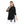 Prominent Stitches Buttons Down Shirt - Black