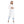 Long Sleeves Textured Mid Calf Length Shirt - off White