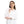 Long Sleeves Textured Mid Calf Length Shirt - off White