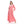 Load image into Gallery viewer, Henely Neck White &amp; Watermelon Nightgown With Pockets
