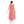تحميل الصورة في عارض المعرض ، Cap Sleeves Self Patterned Nightgown - White &amp; Watermelon
