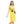 Load image into Gallery viewer, Knee Length Slip On Printed Sleepshirt - Yellow
