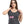 Sleeveless Knee Length Charcoal Printed Sleepshirt