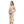 Essential Cotton Sleepshirt With Chest Print - Beige