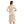 Essential Cotton Sleepshirt With Chest Print - Beige