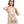 Essential Cotton Sleepshirt With Chest Print - Beige