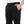 تحميل الصورة في عارض المعرض ، Regular Fit Slash Pockets Plain Black Gabardine Pants
