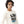 Slip On Round Neck Sweatshirt - White