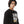 Slip On Round Neck Sweatshirt - Black