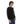 Side Printed Long Sleeves Sweatshirt - Black