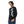 Side Printed Long Sleeves Sweatshirt - Black