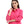Load image into Gallery viewer, Long Sleeves Plain Buttoned Down Shirt - Fuchsia
