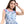 Load image into Gallery viewer, Buttons Closure Self Pattern Sleepshirt Dress With Elastic Waist - MultiColor
