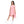 Load image into Gallery viewer, Short Flutter Sleeves High-Low Girls Dress - White &amp; Rose

