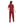 Load image into Gallery viewer, Long Sleeves Pajama Set With Buttons - Dark Red &amp; White
