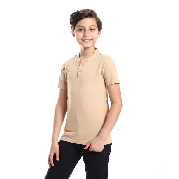 henely_neck_basic_t-shirt_casual_look_for_boy_-_beige