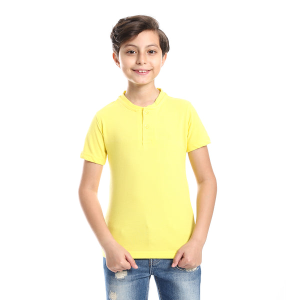 henely_neck_basic_t-shirt_casual_look_for_boy_-_yellow