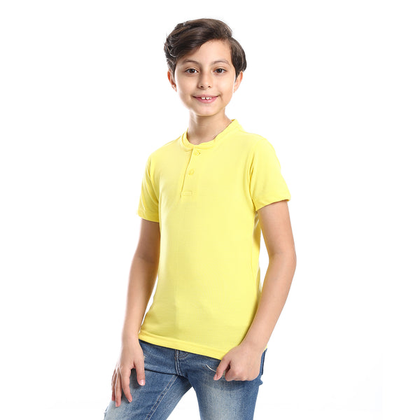 henely_neck_basic_t-shirt_casual_look_for_boy_-_yellow