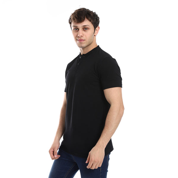 basic_henely_neck_t-shirt_with_neck_collar_-_black